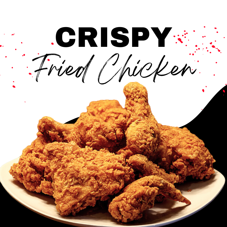 Brown Minimalist Fried Chicken Instagram Post (Facebook Video)
